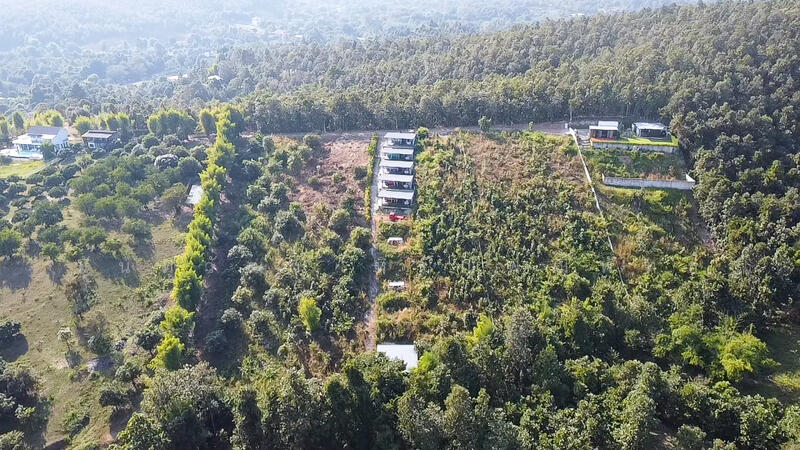 ขาย - ขายรีสอร์ตสร้างใหม่ 5 ห้องนอน บนเนินเขา วิว 180 องศา ต.น้ำแพร่ หางดง เชียงใหม่, เชียงใหม่