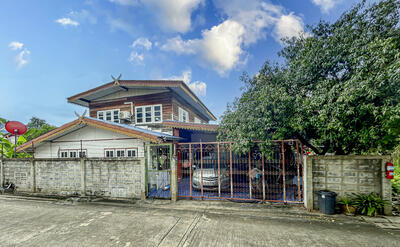 ขาย - บ้านสร้างเอง ครึ่งปูนครึ่งไม้ 2 ชั้น ซอย นนทบุรี 42, นนทบุรี