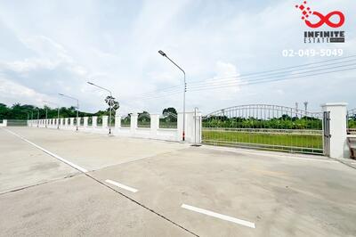 ขาย - ขายที่ดิน 10ไร่ ผังสีส้ม ถ.รัตนาธิเบศร์ ใกล้เซ็นทรัล-รถไฟฟ้า, นนทบุรี