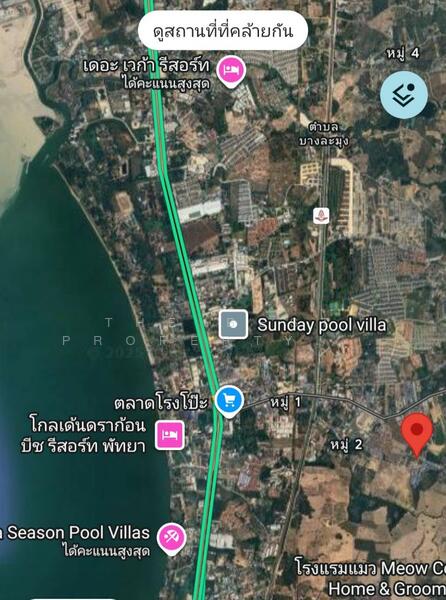 For Sale - ที่ดินพร้อมสิ่งปลูกสร้างบางละมุง ชลบุรี, Chon Buri