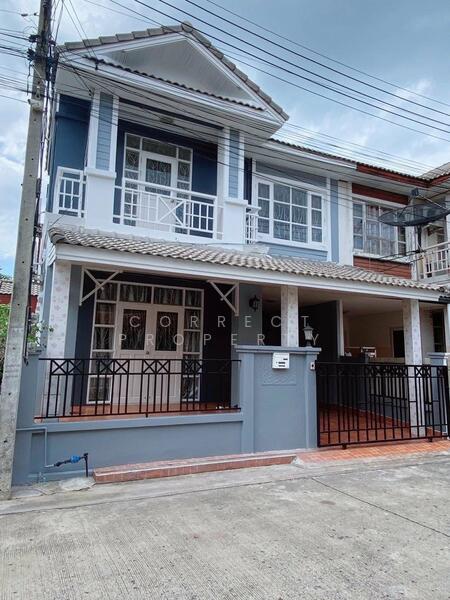 For Rent - ให้เช่าทาวน์เฮ้าส์หลังมุม บ้านฟ้ารังสิต คลอง2 CRP9-1087, Pathum Thani