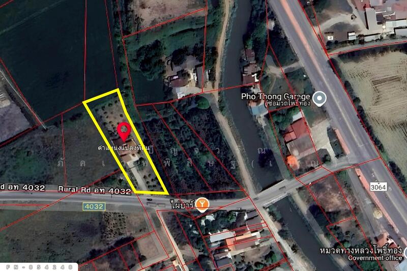 For Sale - FN-854248 Land with detached house, Ang Kaew, 2 rai 10 sq wah, Ang Thong, Ang Thong