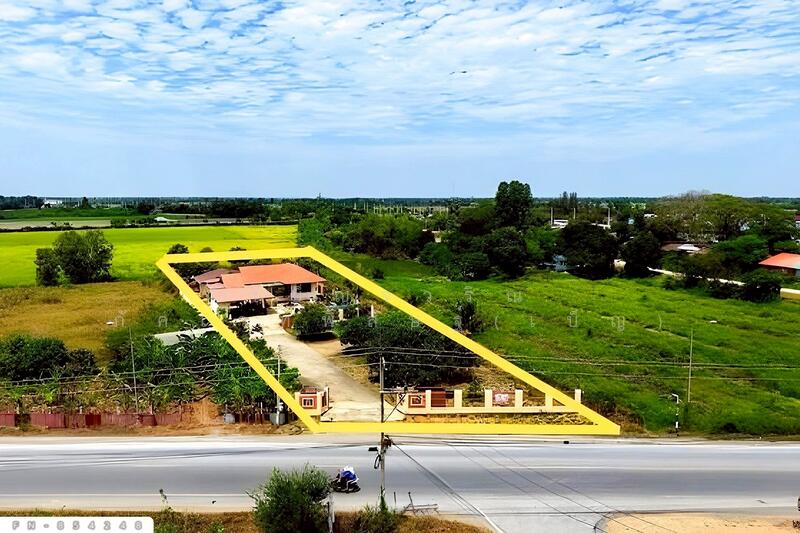For Sale - FN-854248 Land with detached house, Ang Kaew, 2 rai 10 sq wah, Ang Thong, Ang Thong