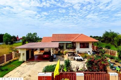 ขาย - FN-854248 ที่ดินพร้อมบ้านเดี่ยวอ่างแก้ว 2 ไร่ 10 ตร.ว. อ่างทอง ใกล้ ปั๊ม ปตท.โพธิ์ทอง, อ่างทอง