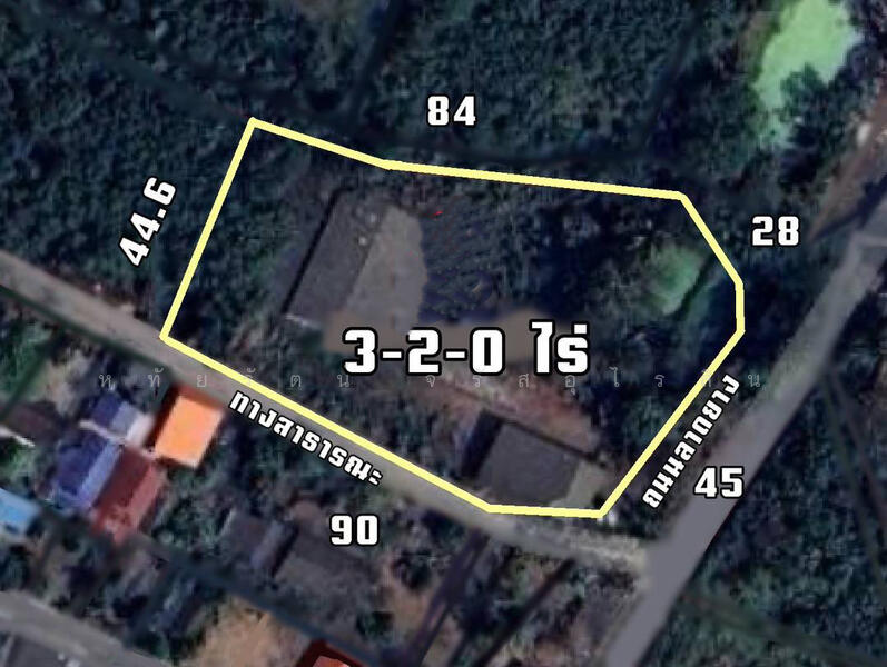 ขาย - ที่ดิน 3-2-0 ไร่ ผังสีเหลือง พร้อมโกดังเก็บของ สันกำแพง เชียงใหม่, เชียงใหม่