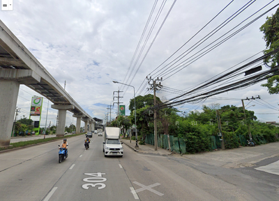 ขาย - ที่ดินพร้อมบ้านเดี่ยว2ชั้น ซอยรามอินทรา115/1 ทำเลดีติดถนนติดรถไฟฟ้าสายสีชมพู, กรุงเทพ