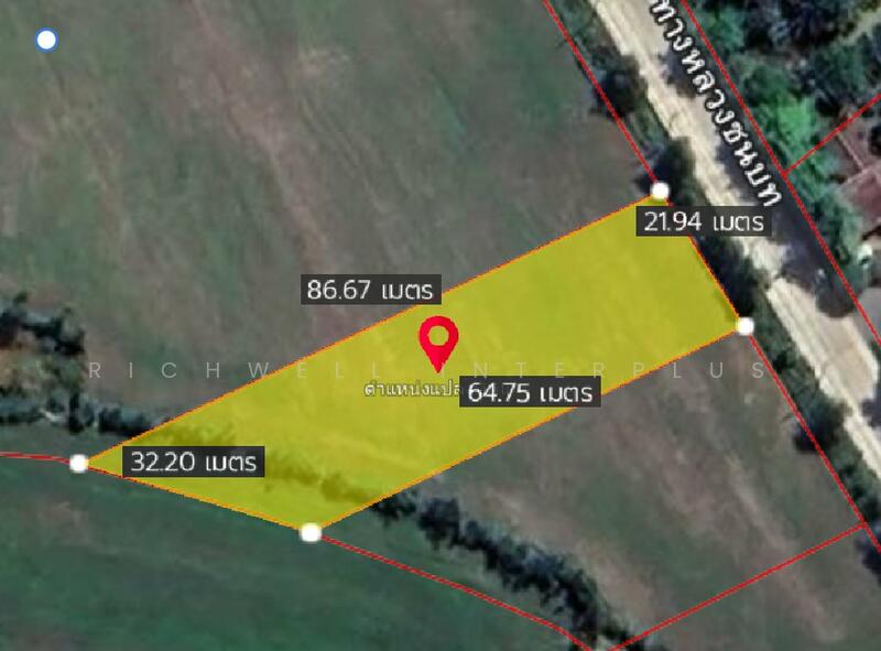 ขาย - ขายที่ดินหัวหว้า ศรีมหาโพธิ 1 ไร่ ติดถนนทล.ชนบทใกล้ถนนสี่เลน3070-100เมตร, ปราจีนบุรี