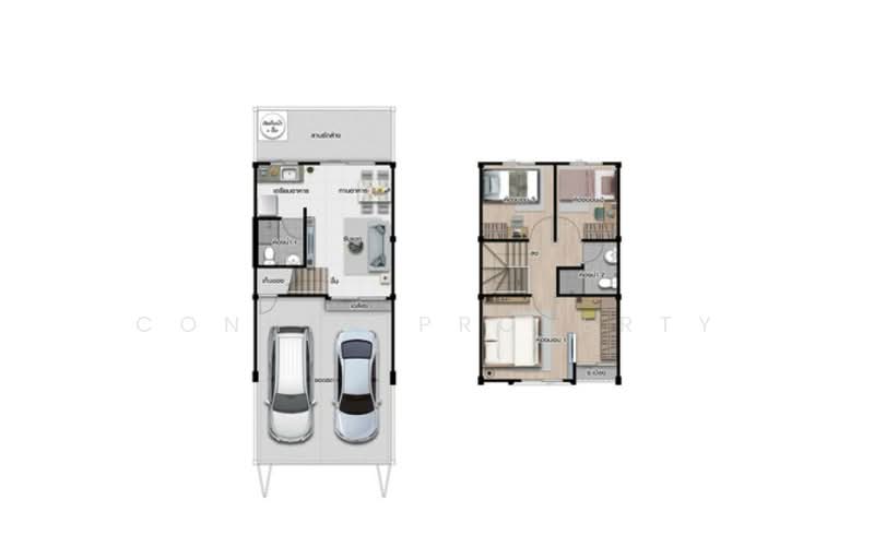 Lumpini Town Ville Prachauthit 90 : บ้านลุมพินี ทาวน์วิลล์ ประชาอุทิศ 90, สมุทรปราการ, ประชาอุทิศ 90, บ้านคลองสวน, พระสมุทรเจดีย์, สมุทรปราการ, 105 ตร.ม., ทาวน์เฮ้าส์ ขาย, โดย Connex Property, 60227359 - DDproperty.com