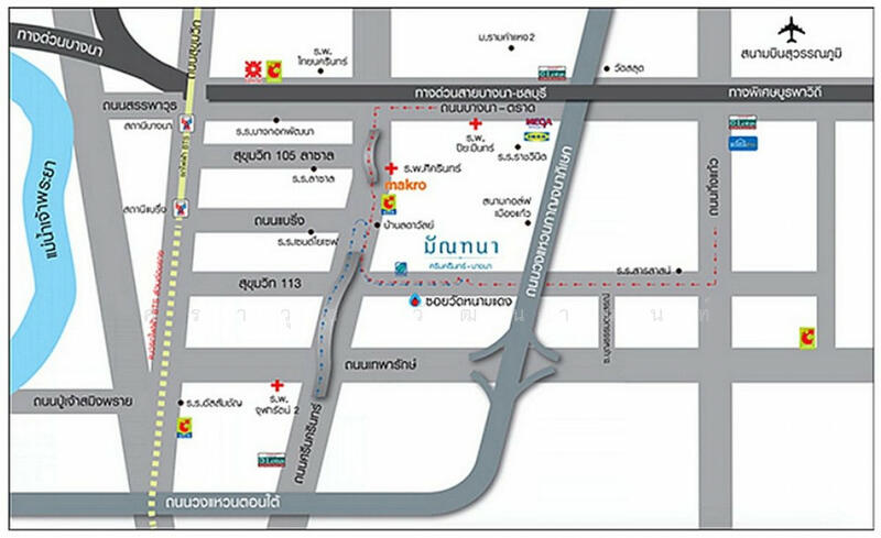 ให้เช่า - Mantana Srinakarin - Bangna : มัณฑนา ศรีนครินทร์ - บางนา, สมุทรปราการ