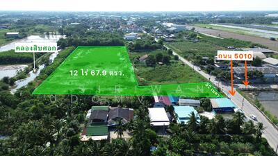 ขาย - ขายที่ดิน ติดถนนใหญ่ ต. หนองเพรางาย อ. ไทรน้อย จ. นนทบุรี ใกล้มหิดล ศาลายา, นนทบุรี