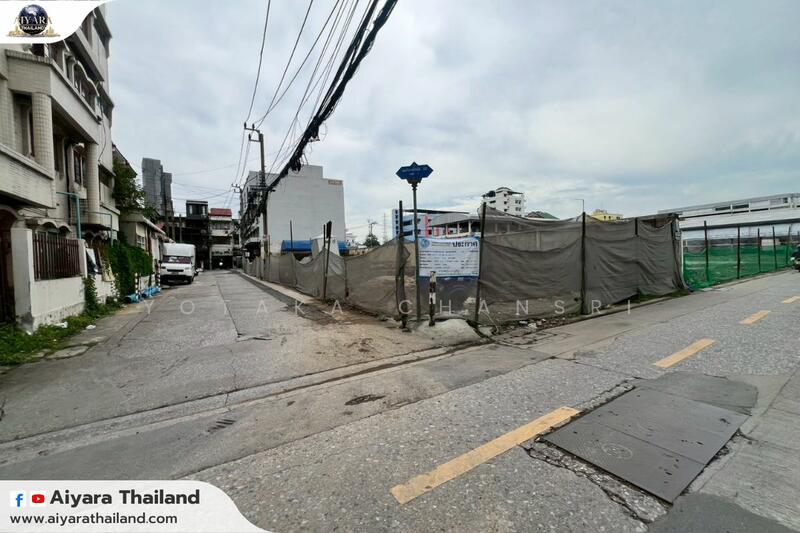 ขาย - ที่ดินแปลงมุม ถมแล้ว ใจกลางวิภาวดี 22, กรุงเทพ