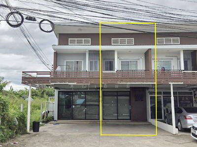 ขาย - ขายทาวน์โฮมหน้าร้าน บ้านเกาะ ซอย 3 โคราช มีผู้เช่า ใกล้เซ็นทรัลโคราช, นครราชสีมา