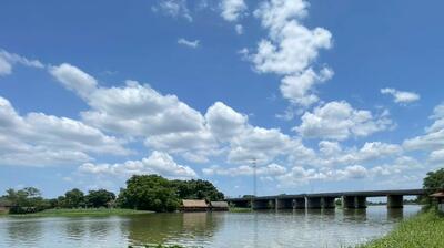 ขาย - ที่ดินติดแม่น้ำท่าจีน เนื้อที่ 16-0-68 ไร่ หน้ากว้างติดแม่น้ำ 135เมตร, นครปฐม