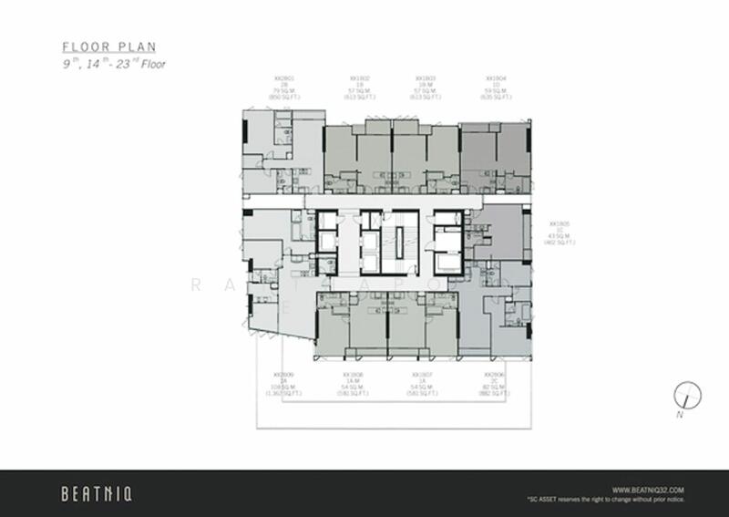 BEATNIQ Sukhumvit 32, Bangkok, Soi Sukhumvit 32, Sukhumvit Road, Khong Tan, Khlong Toei, Bangkok, 1 Bedroom, 57 sqm, Condo For Sale, by Aparasmi Mengoon, 60232369 - DDproperty.com