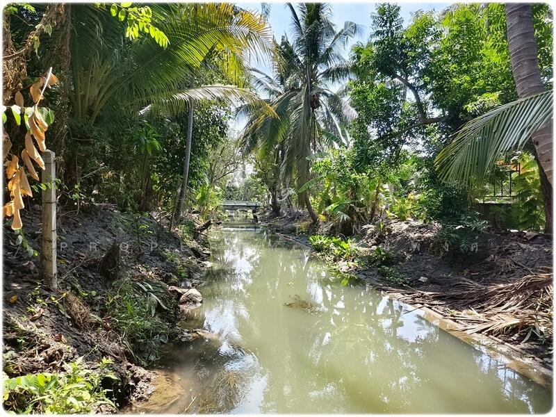 ขาย - ขายที่สวนมีบ้านทรงไทย 2หลัง ติดน้ำ มีหิ่งห้อยช่วงค่ำ พร้อมอยู่, ราชบุรี