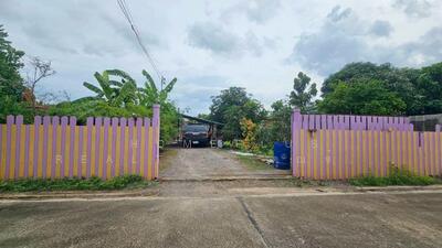 ขาย - ที่ดินพร้อมบ้านชั้นเดียวตำบลยกกะบัตร อำเภอบ้านแพ้ว สมุทรสาคร เนื้อที่ 120 ตารางวา, สมุทรสาคร