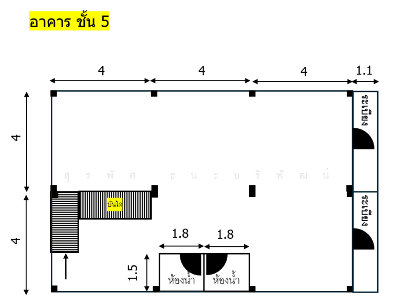 ให้เช่า - เช่า/ขาย ที่ดินพร้อมอาคาร 5 ชั้น ด้านหน้าติดถนน เฉลิมพระเกียรติ ร.9 ด้านหลังอยู่ในซอย 17, กรุงเทพ