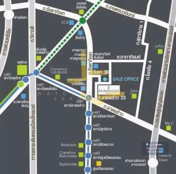 ให้เช่า - Morning Side Heights Ratchada 30 : มอร์นิ่งไซด์ ไฮท์ รัชดา 30, กรุงเทพ