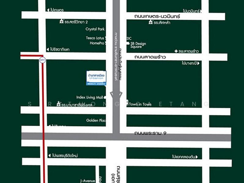 ให้เช่า - Baan Klang Muang Urbanion Rama 9-Ladprao : บ้านกลางเมือง เออร์บาเนี่ยน พระราม 9-ลาดพร้าว, กรุงเทพ