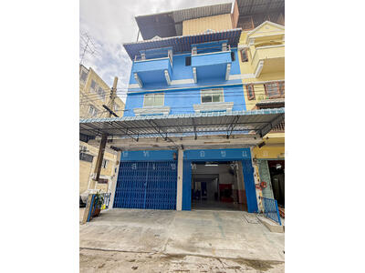 ขาย - อาคารพาณิชย์ 4 ชั้น 2 คูหา ซอย สุขสันต์ 7 ภาษีเจริญ (หลังมุม), กรุงเทพ