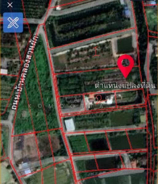 ขาย - ขายที่ดินเปล่า 4 ไร่ 27 ตร.วา ติดคลอง บรรยากาศดี เหมาะสร้างบ้านสวน ทำเกษตร อ.เมือง จ.ฉะเชิงเทรา, ฉะเชิงเทรา