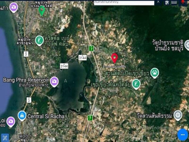 ขาย - ที่ดิน บ้านห้วยกุ่ม บางพระ ศรีราชา, ชลบุรี