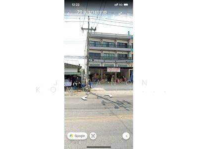 ขาย - ขายอาคารพาณิชย์ 3.5 ชั้น 3 คูหา ขนาด 636 ตร.ม. ทำเลดี ใกล้ตลาดเจ้าพระยา ต.บางกร่าง อ.เมือง จ.นนทบุรี, นนทบุรี