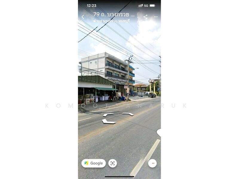 For Sale - ขายอาคารพาณิชย์ 3.5 ชั้น 3 คูหา ขนาด 636 ตร.ม. ทำเลดี ใกล้ตลาดเจ้าพระยา ต.บางกร่าง อ.เมือง จ.นนทบุรี, Nonthaburi