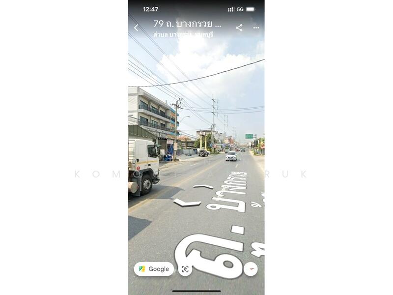 For Sale - ขายอาคารพาณิชย์ 3.5 ชั้น 3 คูหา ขนาด 636 ตร.ม. ทำเลดี ใกล้ตลาดเจ้าพระยา ต.บางกร่าง อ.เมือง จ.นนทบุรี, Nonthaburi