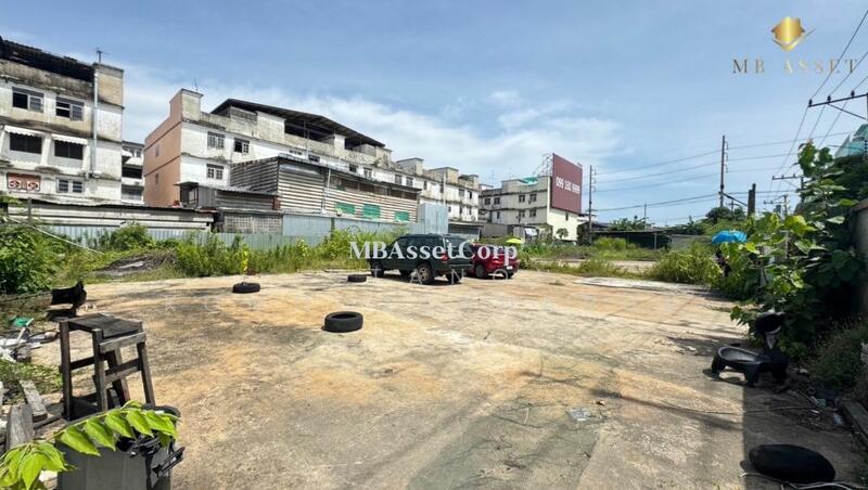 For Sale - ขายที่ดินสวย 541 ตร.วา ริมถนนประชาอุทิศ 97 ( ทุ่งครุ ) ติดถนนหลัก พื้นที่สีเหลือง, Bangkok