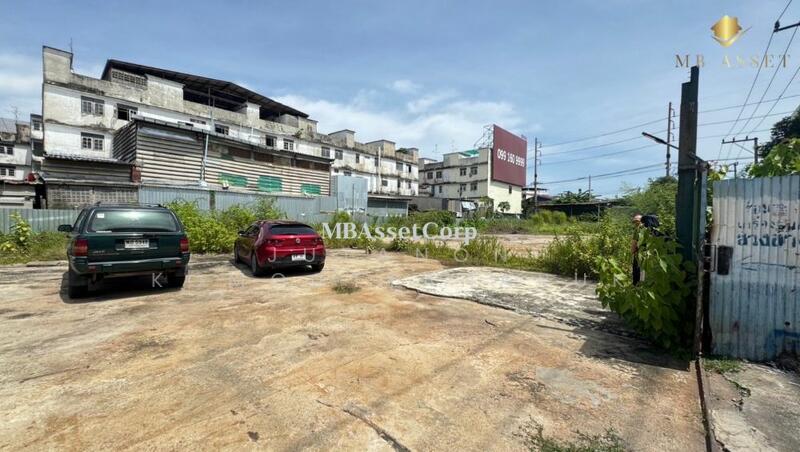 For Sale - ขายที่ดินสวย 541 ตร.วา ริมถนนประชาอุทิศ 97 ( ทุ่งครุ ) ติดถนนหลัก พื้นที่สีเหลือง, Bangkok