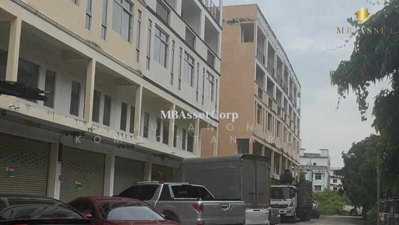 For Sale - ขายอาคารพาณิชย์ใหม่ 4 ชั้นครึ่ง (มีชั้นลอย) ติดถนนเศรษฐกิจ 1 – คลองมะเดื่อ อำเภอกระทุ่มแบน, Samut Sakhon