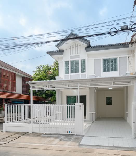 Pruksa Ville 19 Wongwaen-Pinklao : พฤกษาวิลล์ 19 วงแหวน-ปิ่นเกล้า, นนทบุรี, ถนนอัจฉริยะพัฒนา ต.ปลายบาง อ.บางกรวย จ.นนทบุรี, ปลายบาง, บางกรวย, นนทบุรี, 110 ตร.ม., ทาวน์เฮ้าส์ ขาย, โดย Connex Property, 60240264 - DDproperty.com