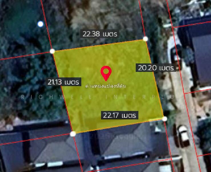 For Sale - New house land for sale, 118 sq m., Soi Sam Yot 2, behind Thet Thai Tal Khu Market, Nakhon Ratchasima