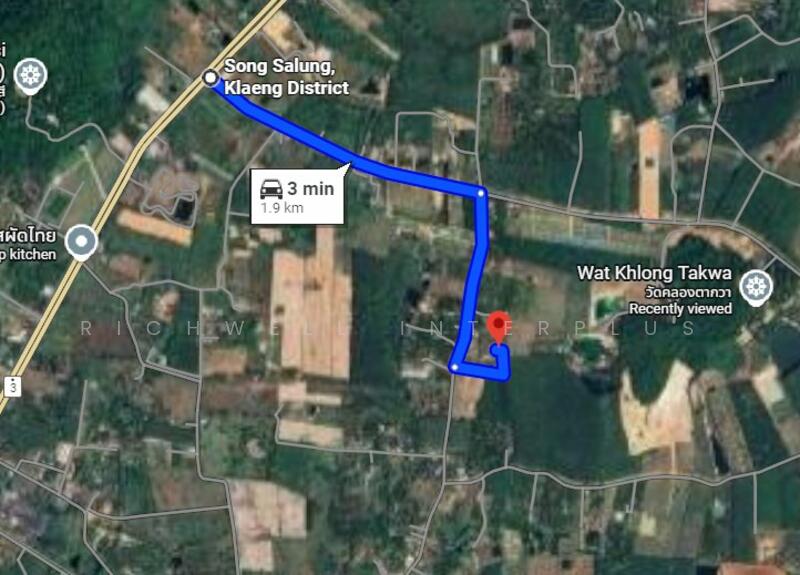 ขาย - ขายที่ดินพร้อมรีสอร์ทและสวนทุเรียนต.ชากพงเนื้อที่ 6 ไร่ ใกล้ถนนสุขุมวิท3-2กม. อ.แกลง, ระยอง