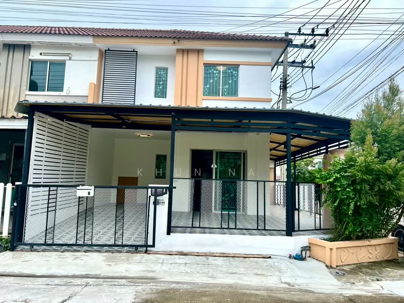 Baan Pruksa 70 Chalong Krung-Ladkrabang : บ้านพฤกษา 70 ฉลองกรุง-นิคมฯลาดกระบัง, กรุงเทพ, ถนน เลียบคลองลำกอไผ่, ลำปลาทิว, ลาดกระบัง, กรุงเทพ, 150 ตร.ม., ทาวน์เฮ้าส์ ขาย, โดย Khun Na, 60241967 - DDproperty.com
