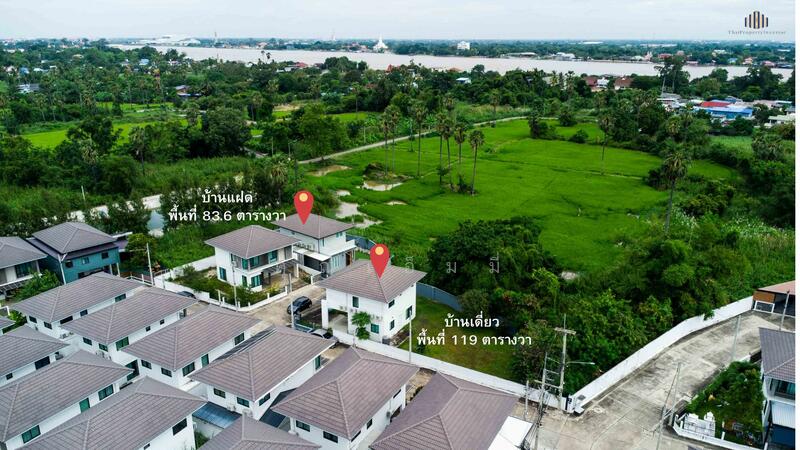 ขายขาดทุน บ้าน 2 หลังติดกัน ภัทรีดา อเวนิว 2 สามโคก | รวม 202.5 ตร.วา บ้านพ่อแม่–ลูก–ออฟฟิศ, Pathum Thani, Krachaeng, Sam Khok, Pathum Thani, 6 Bedrooms, 330 sqm, Single Detached House For Sale, by คุณเอ็มมี่, 60243520 - DDproperty.com