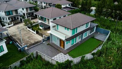 ขาย - ขายบ้านแฝดหลังมุม แต่งครบกว่า 2 ล้าน ภัทรีดา อเวนิว 2 สามโคก | 83.6 ตร.วา พร้อมอยู่, ปทุมธานี