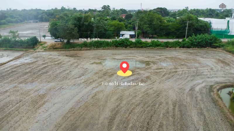 ขายที่ดินชัยพฤกษ์–คลองพระอุดม ปากเกร็ด 7-0-50 ไร่ ใกล้ SISB–วัดสะพานสูง ผังเมืองเหลือง/ส้ม, นนทบุรี, คลองพระอุดม, ปากเกร็ด, นนทบุรี, 11,400 ตร.ม., ที่ดิน ขาย, โดย คุณเอ็มมี่, 60245254 - DDproperty.com