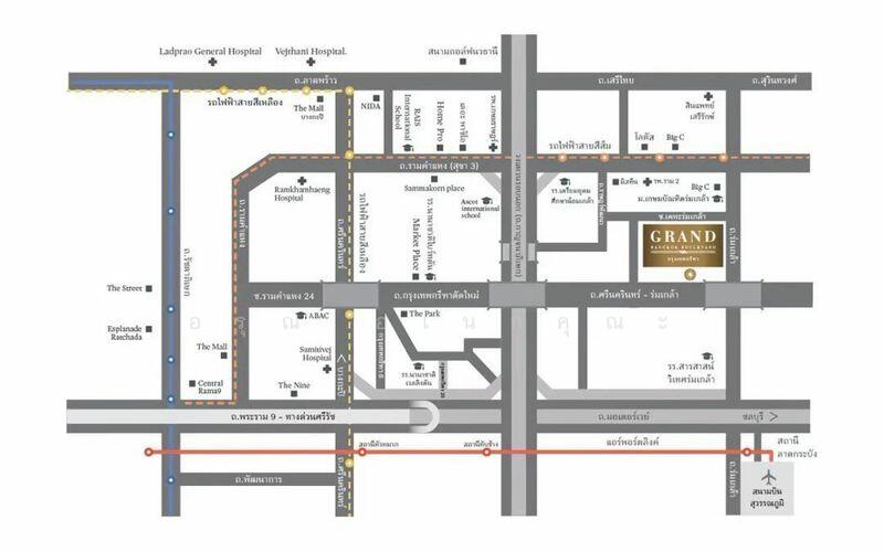 ให้เช่า - Grand Bangkok Boulevard Rama 9-Krungthepkreetha : แกรนด์ บางกอก บูเลอวาร์ด พระราม 9-กรุงเทพกรีฑา, กรุงเทพ