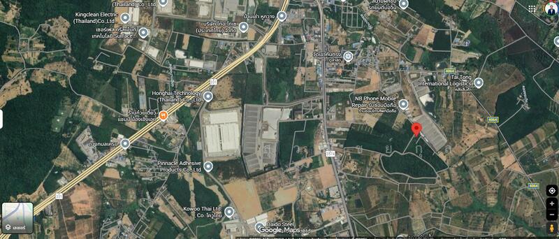 ขาย - ขายที่ดิน 17 ไร่ๆละ 2.8 ล้าน ใกล้ถนน 3574 เพียง 1.5 กม. เขาคันทรง ศรีราชา เหมาะทำคลังสินค้า, ชลบุรี