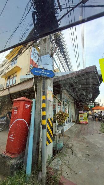 For Sale - ขายอาคารพาณิชย์ 2 ชั้น 2 คูหาพร้อมดาดฟ้าห้องมุม!! ตลาดสนามชัยเขต ฉะเชิงเทรา ทำเลดีมาก, Chachoengsao