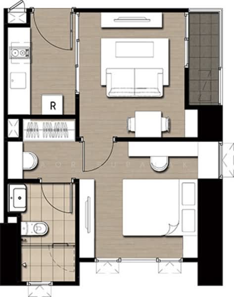 Condolette Midst Rama 9, Bangkok, 72 Rama 9, Huai Khwang, Huai Khwang, Bangkok, 1 Bedroom, 35 sqm, Condo For Sale, by Sittichai (Ice) Tulyanon, 60248686 - DDproperty.com