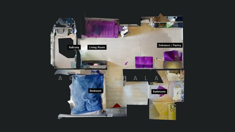 Quinn Ratchada 17, Bangkok, 454 456 Soi Inthara Mari 45, Din Daeng, Din Daeng, Bangkok, 1 Bedroom, 35 sqm, Condo For Sale, by Sittichai (Ice) Tulyanon, 60248754 - DDproperty.com