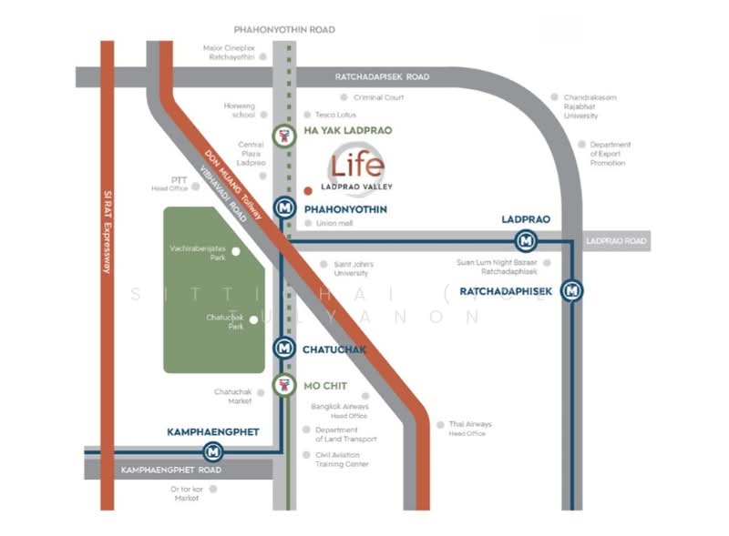 Life Ladprao Valley, Bangkok, Phaholyothin Road, Jom Phon, Chatuchak, Bangkok, 1 Bedroom, 35 sqm, Condo For Sale, by Sittichai (Ice) Tulyanon, 60248861 - DDproperty.com