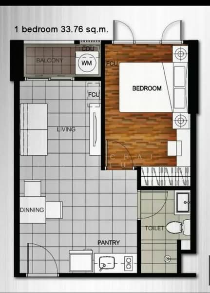 Voque Place Sukhumvit 107 : โว้ค เพลส สุขุมวิท 107, สมุทรปราการ, ซอย 2, สำโรงเหนือ, เมืองสมุทรปราการ, สมุทรปราการ, 34 ตร.ม., คอนโด ขาย, โดย Sittichai (Ice) Tulyanon, 60248887 - DDproperty.com