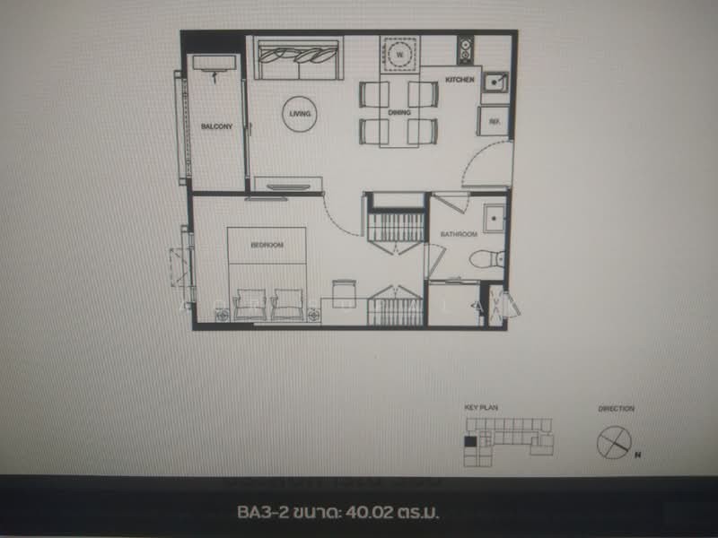 Maestro 19 Ratchada 19-Vipha, Bangkok, Soi Vibhavadi Rangsit 16, Din Daeng, Din Daeng, Bangkok, 1 Bedroom, 40 sqm, Condo For Sale, by Sittichai (Ice) Tulyanon, 60249008 - DDproperty.com