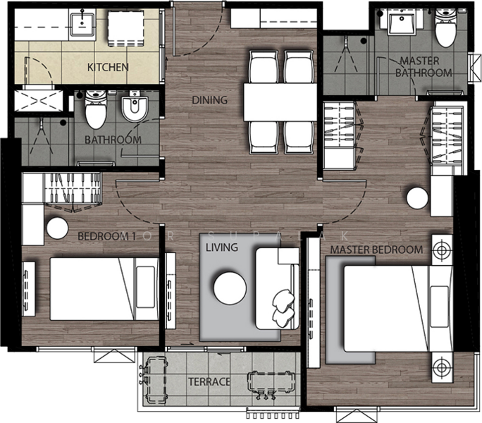 The Stage Taopoon Interchange : เดอะ สเตจ เตาปูน อินเตอร์เชนจ์, กรุงเทพ, 318 ถนนประชาราษฎร์ สาย 2, บางซื่อ, บางซื่อ, กรุงเทพ, 57 ตร.ม., คอนโด ขาย, โดย Sittichai (Ice) Tulyanon, 60249029 - DDproperty.com