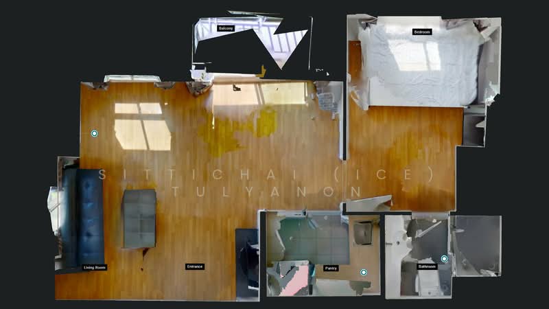 Lumpini Park Rama 9-Ratchada : ลุมพินี พาร์ค พระราม 9-รัชดา, กรุงเทพ, 888 จตุรทิศ, บางกะปิ, ห้วยขวาง, กรุงเทพ, 40 ตร.ม., คอนโด ขาย, โดย Sittichai (Ice) Tulyanon, 60249071 - DDproperty.com