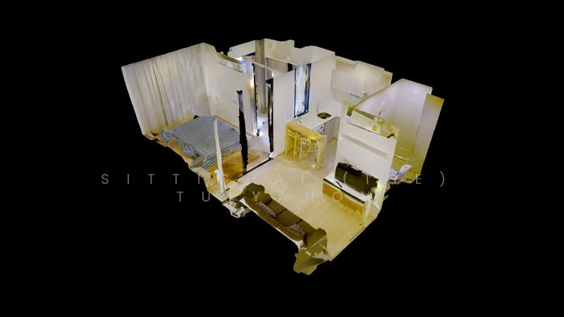 Life Asoke, Bangkok, Asoke-Dindang Road, Bang Kapi, Huai Khwang, Bangkok, 1 Bedroom, 36 sqm, Condo For Sale, by Sittichai (Ice) Tulyanon, 60249156 - DDproperty.com